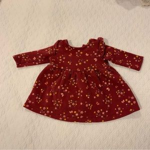 4/$20 Fleece Autumn / Winter Baby Girl Dress 3 month